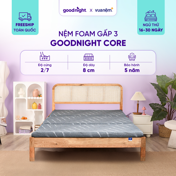 Nệm foam Goodnight Core (Akita)
