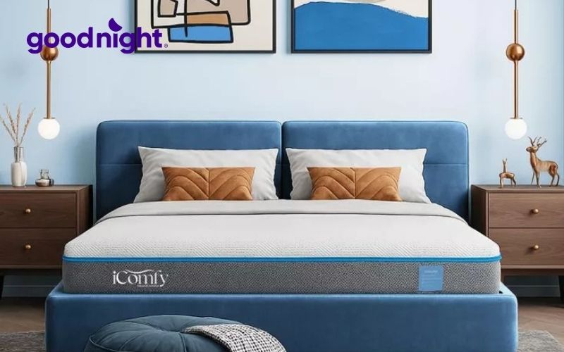 Nệm foam iComfy Coolax Massage mang đến giấc ngủ mới mẻ 