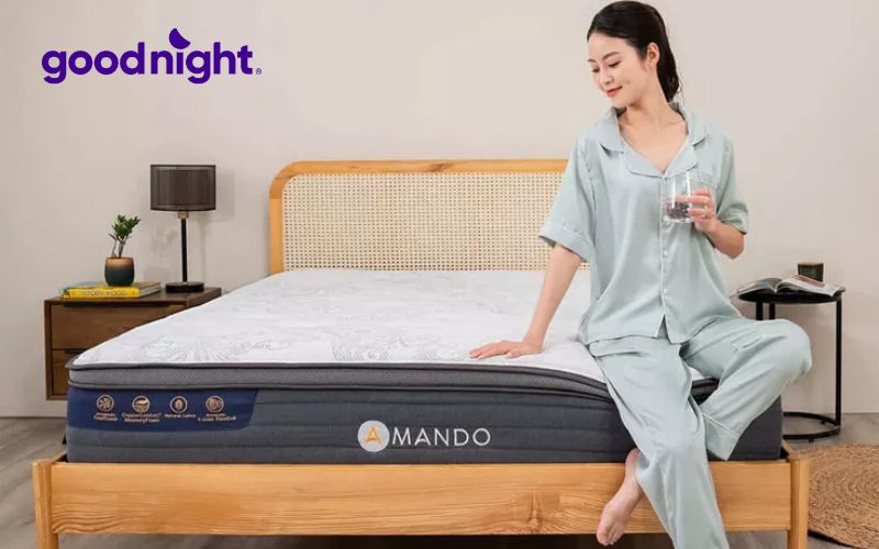 Top 10 mẫu nệm êm ái đang được nhiều người ưa chuộng hiện nay 7 Amando Elite Grand mang lại cảm giác thoải mái trong suốt giấc ngủ