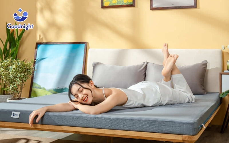 Top 5 loại nệm nên nằm để có sức khoẻ và giấc ngủ tốt nhất 3 Goodnight Osaka Massage nâng đỡ tối ưu và duy trì đường cong tự nhiên của cột sống
