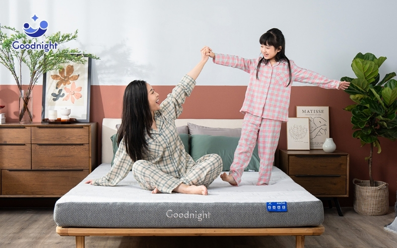 Đau lưng nằm nệm gì? 8 mẫu nệm tốt dành cho người đau lưng 6 Nệm foam Goodnight Hachi hỗ trợ duy trì tư thế ngủ lý tưởng