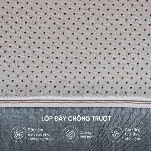 Nệm foam Goodnight Core có khả năng chống trượt