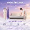 Nệm foam Goodnight Massage 2.0 (Hachi) giảm áp lực dày 15cm 13 Thiết kế cuộn dễ dàng vệ sinh, vận chuyển