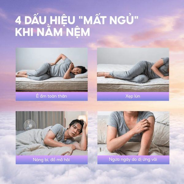 Ưu điểm của nệm foam Goodnight Massage 2.0 giá tốt