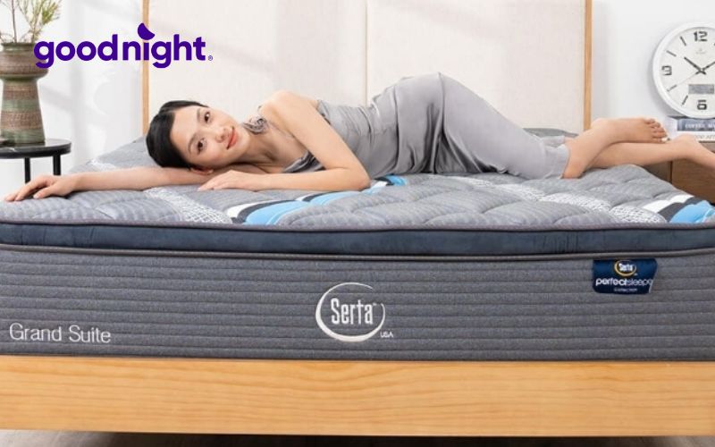 Nệm lò xo Serta Perfect Sleeper Grand Suite nâng đỡ toàn diện