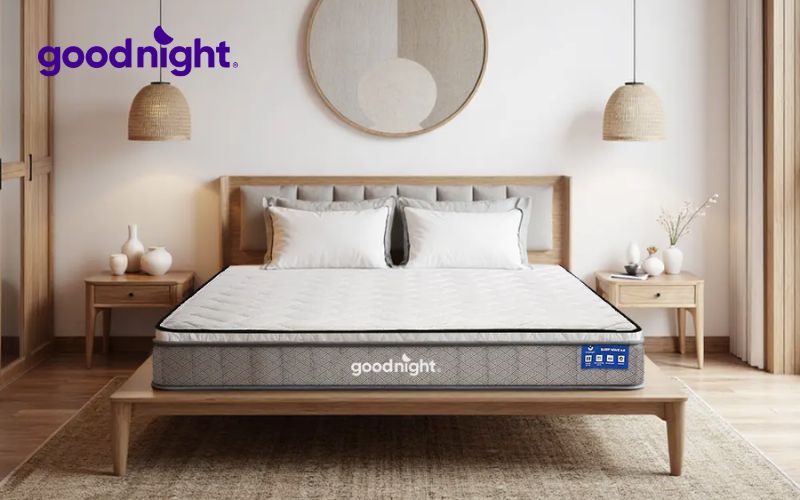 Nệm lò xo Goodnight Sleep Wave mang đến sự thoải mái tối đa