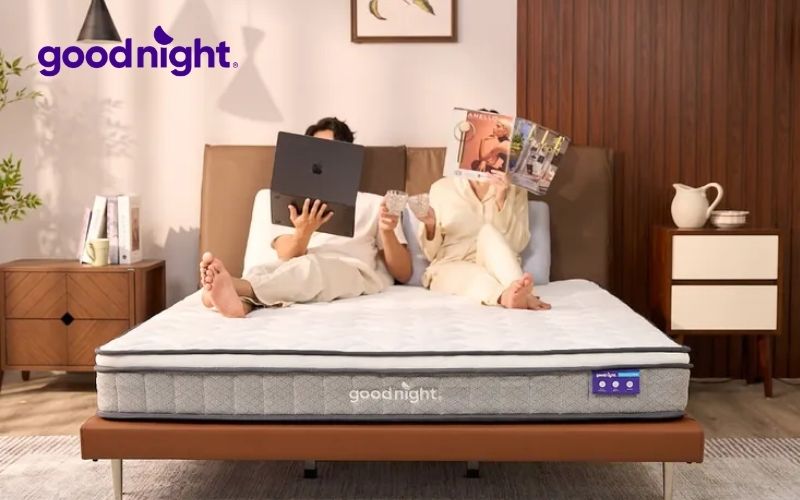 Nệm lò xo đa tầng Goodnight SleepWave Hybrid