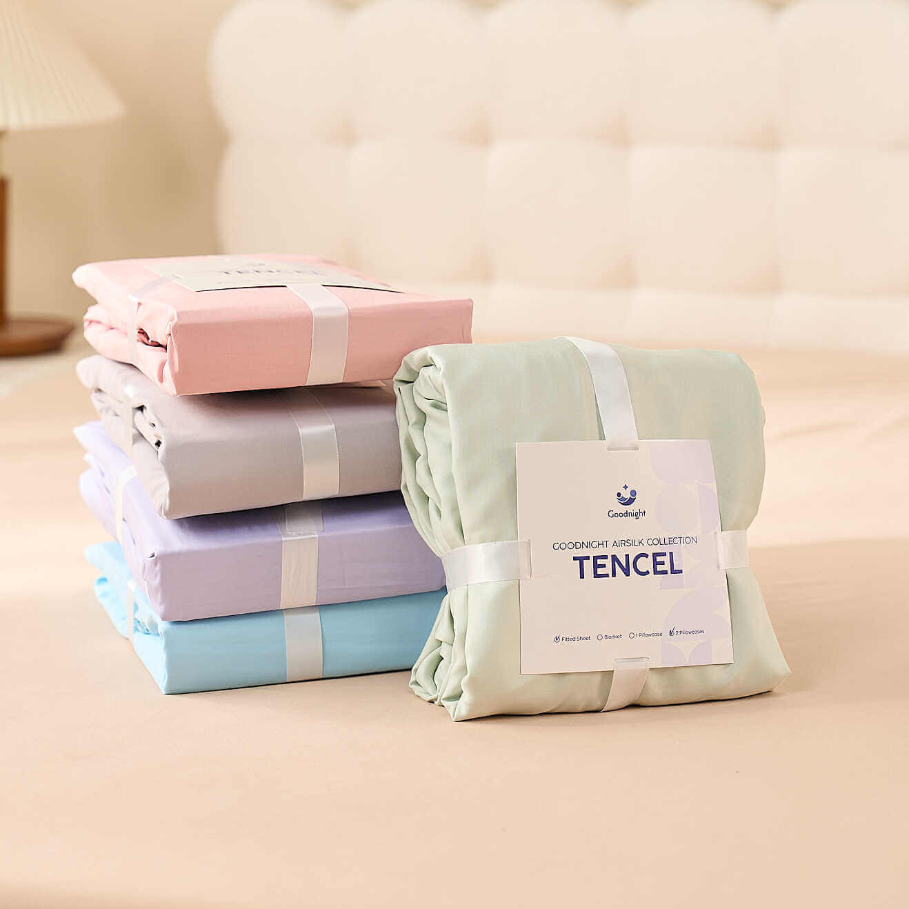 Bộ ga chun Goodnight Airsilk