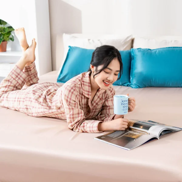 Bộ ga chun Goodnight Mori 3 CT 22 Bộ ga Mori 4 mùa 3 chi tiết