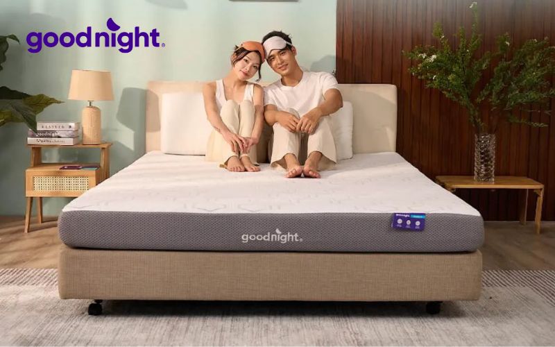 Goodnight Massage 2.0 được thiết kế bề mặt foam dạng gợn sóng hoặc điểm massage