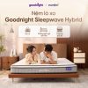 Nệm lò xo SleepWave Hybrid (SleepWave 4.0) hạn chế đau lưng hiệu quả 2 Nệm lò xo Goodnight SleepWave Hybrid (Sleep Wave 4.0) giảm tiếng ồn dày 20cm