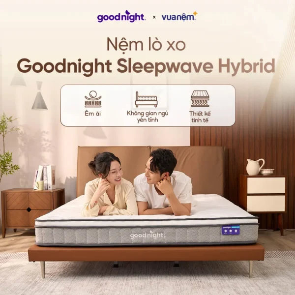 3 lưu ý quan trọng bạn cần biết khi chọn nệm cho người già 10 Nệm lò xo SleepWave Hybrid (SleepWave 4.0) hạn chế đau lưng hiệu quả