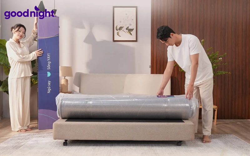 Nên mua nệm lò xo hay nệm cao su để có giấc ngủ sâu và ngon? 5 Nệm cao su có độ mềm mại, dễ chịu