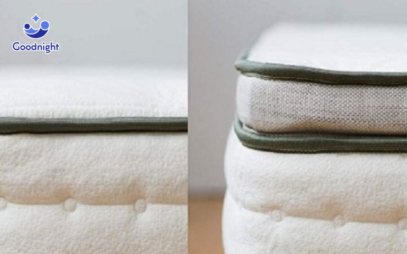 Nệm lò xo là gì? Ưu điểm và cấu tạo nệm lò xo hiện nay 7 Lớp Pillow Top và Euro Top
