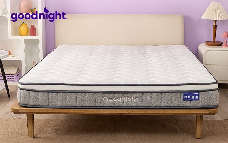 Nệm lò xo túi độc lập là gì? Top 5 mẫu nệm lò xo túi độc lập? 3 Nệm Goodnight SleepWave Hybrid