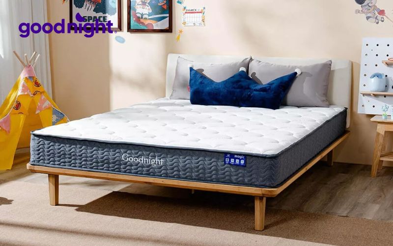 Nệm lò xo túi độc lập là gì? Top 5 mẫu nệm lò xo túi độc lập? 4 Nệm Goodnight Magic