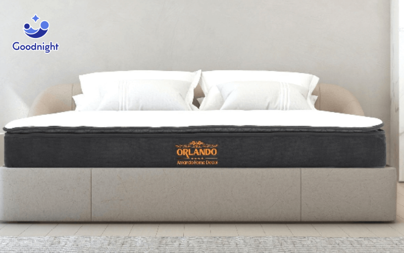 Nệm lò xo túi độc lập là gì? Top 5 mẫu nệm lò xo túi độc lập? 4 Amando Orlando