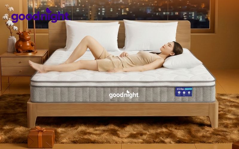 Lý do nằm nệm lò xo đau lưng và giải pháp cải thiện 2 Nằm nệm lò xo đau lưng do chưa quen nệm mới