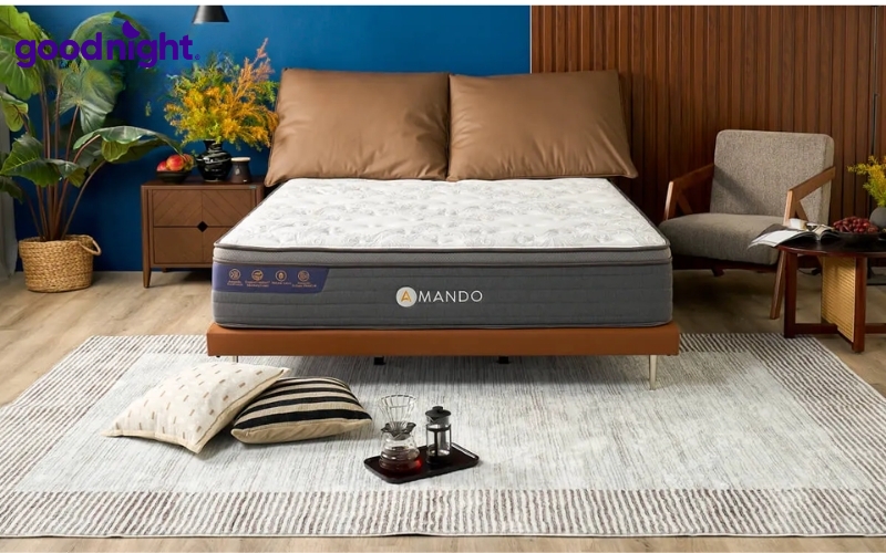 Nguyên nhân nằm nệm lò xo đau lưng & Cách khắc phục 7 Để nệm duy trì độ đàn hồi và khả năng nâng đỡ tốt, bạn nên xoay đầu nệm 180 độ