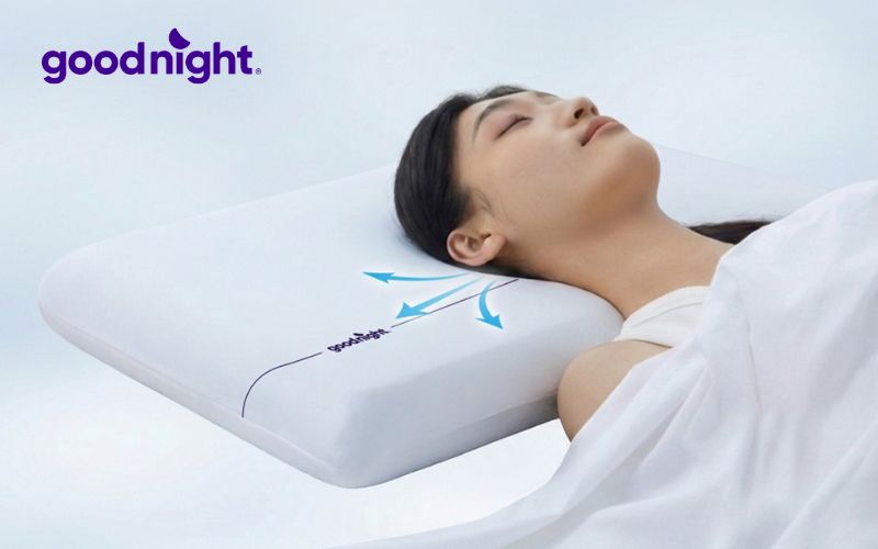 Lý do nằm nệm lò xo đau lưng và giải pháp cải thiện 5 Sử dụng gối hỗ trợ cột sống