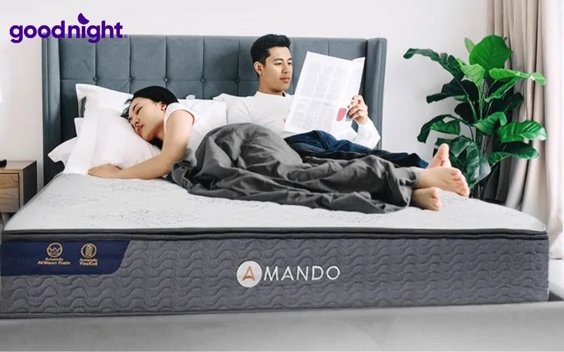 Top 5 nệm lò xò dày 20cm chất lượng đáng đầu tư 5 Amando Elite Original