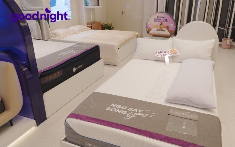Lựa chọn nệm dày bao nhiêu thì tốt nhất cho sức khoẻ? 25 Chọn nệm ngủ chất lượng từ Goodnight