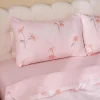 Bộ ga chun VC Goodnight Bamboo mềm mại, điều hòa thân nhiệt 2 hoa-tiet-song-dong-bo-goodnight-bamboo