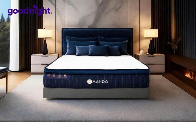 Nệm nào tốt cho cột sống? Top 5 nệm giúp giảm đau lưng hiệu quả 10 Nệm lò xo Amando Innovation 7 vùng linh hoạt dày 30cm