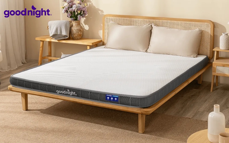Nệm cao su 1 người nằm - TOP 5 mẫu sản phẩm bán chạy 2026 4 Goodnight Latex Hybrid