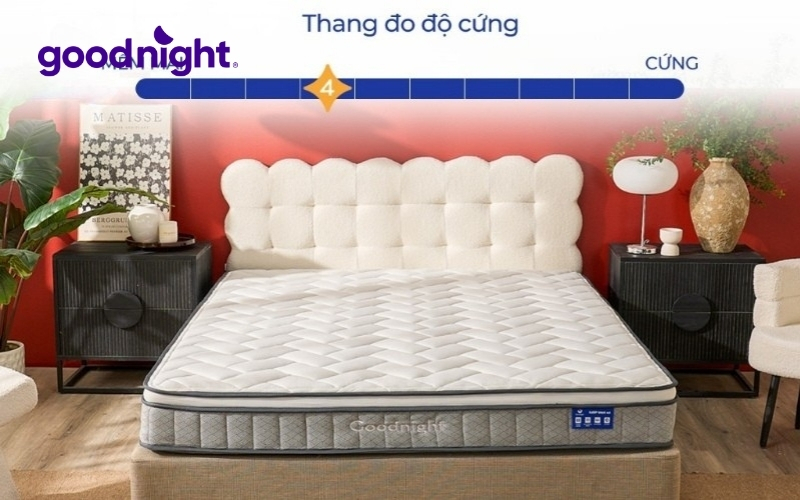 Review 4 mẫu nệm cho bà bầu chất lượng đáng đầu tư 4 Nệm lò xo Goodnight Sleep Wave là lựa chọn lý tưởng cho bà bầu