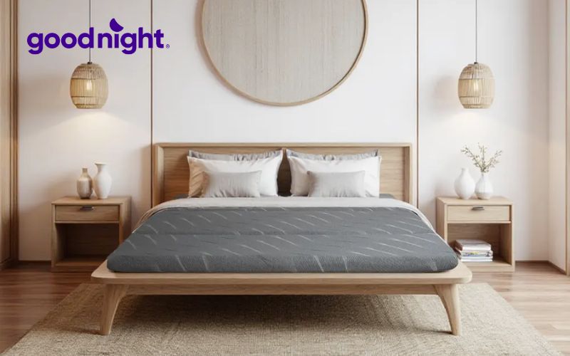 Review 6 mẫu nệm cho bà bầu chất lượng đáng đầu tư 8 Nệm foam Goodnight Core (Akita)