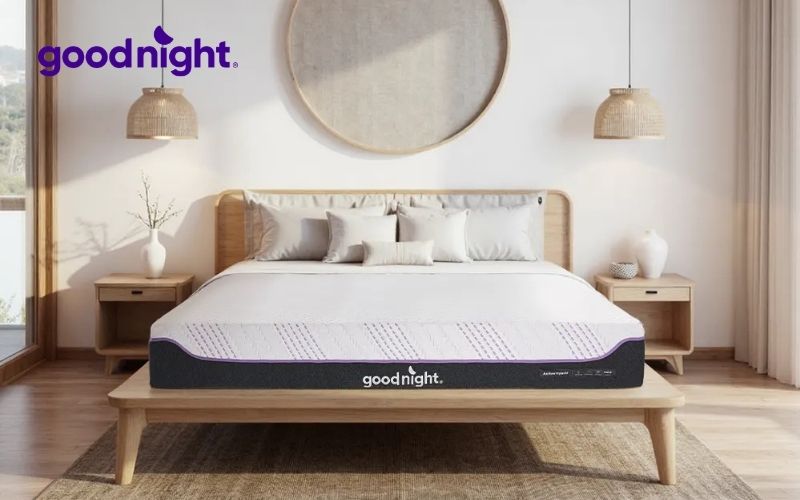 Review 8 mẫu nệm cho người thoát vị đĩa đệm tốt hiện nay 5 Goodnight Active Hybrid