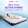 Nệm Foam Goodnight Active Hybrid công nghệ làm mát KIKOO từ Đức 2 Nệm foam Kikoo Mát Lạnh Goodnight Active Hybrid Từ Đức