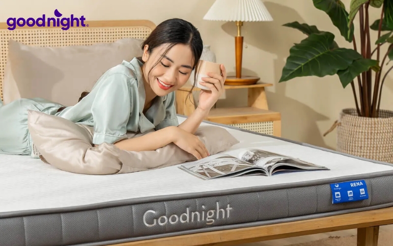 5 mẫu nệm Hybrid chất lượng, uy tín kèm bảng giá chi tiết 4 Cấu trúc nhiều lớp kết hợp lò xo thoáng khí