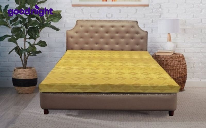 Nệm bông ép kháng khuẩn Amando Vỏ Gấm 3 mảnh