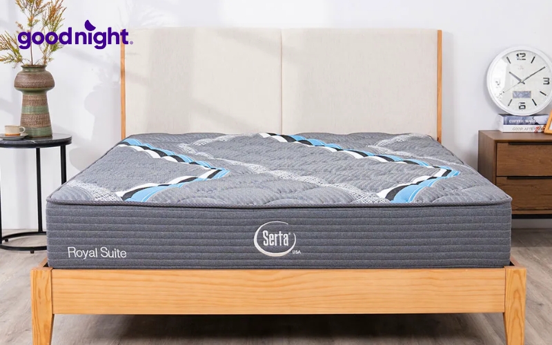 Nệm lò xo 30cm có tốt không? TOP 5 mẫu nệm uy tín 2026 3 Nệm lò xo Serta Perfect Sleeper Grand Suite