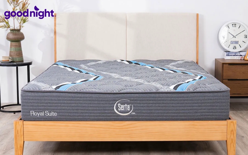 Nệm lò xo bị lún: Nguyên nhân, tác hại & cách khắc phục nhanh 11 Serta Perfect Sleeper Royal Suite