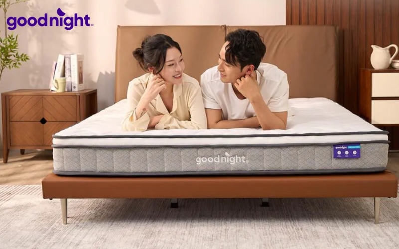 Nệm lò xo bị lún: Nguyên nhân, tác hại & cách khắc phục nhanh 13 Goodnight còn mang đến trải nghiệm mua sắm thuận tiện với hệ thống gần 200 cửa hàng