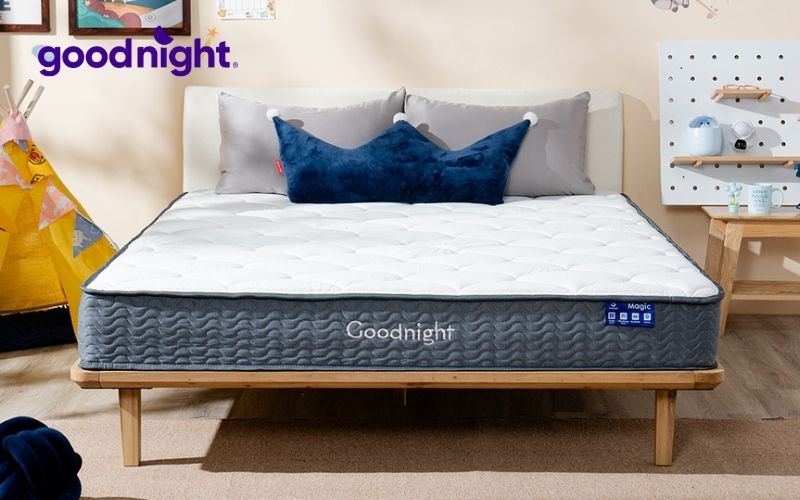 Top 5 nệm lò xò dày 20cm chất lượng đáng đầu tư 4 Nệm lò xo dày 20cm Goodnight Magic chất lượng cao giá tốt