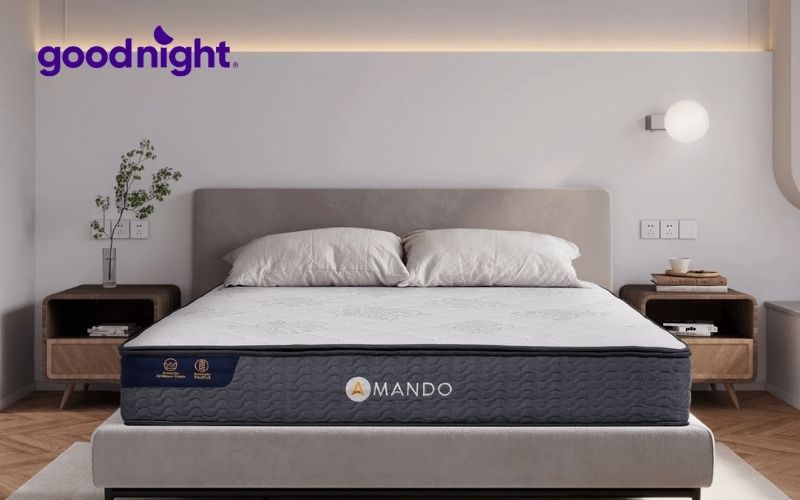 Top 5 nệm lò xò dày 20cm chất lượng đáng đầu tư 5 Nệm lò xo dày 20cm Amando Elite Original mang đến giấc ngủ thư giãn tối đa