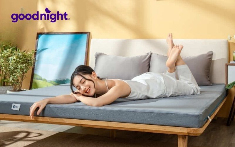 Bảng so sánh các loại nệm chi tiết - Top 5 nệm đáng mua nhất 7 Goodnight Osaka có khả năng nâng đỡ tốt và duy trì tư thế tự nhiên cho cột sống
