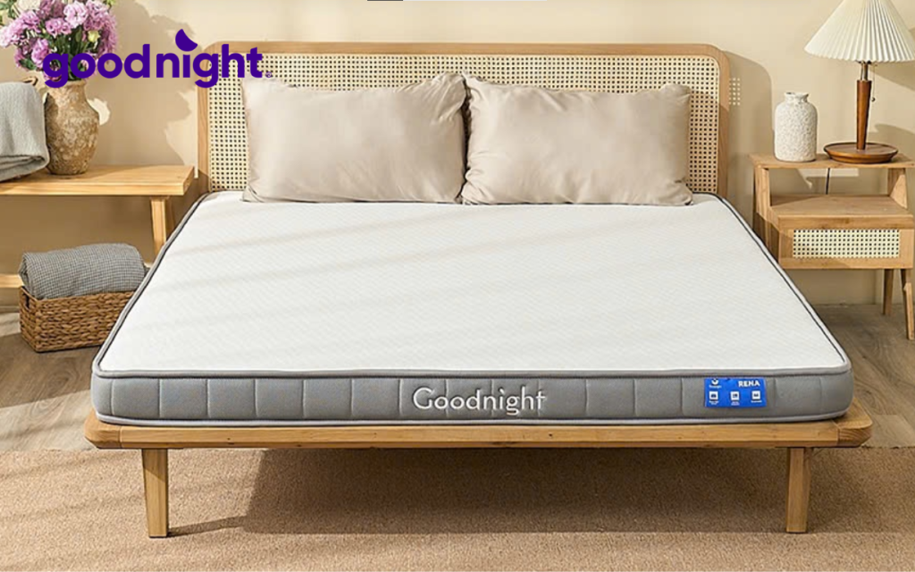 Phân biệt cao su non và cao su thiên nhiên 5 Nệm Goodnight chính là một trong những thương hiệu được nhiều người tin dùng.