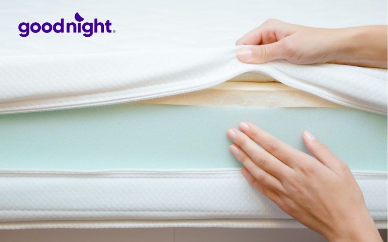 Foam là gì? Đặc điểm và ứng dụng của Foam 3 Dòng nệm foam Goodnight Hachi với kích cỡ đa dạng, giảm đau nhức tốt