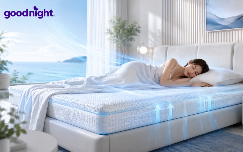 Mật độ nệm foam là gì? Cẩm nang chọn nệm hoàn hảo 4 Mật độ Foam cũng có liên quan đến khả năng lưu thông không khí bên trong vật liệu