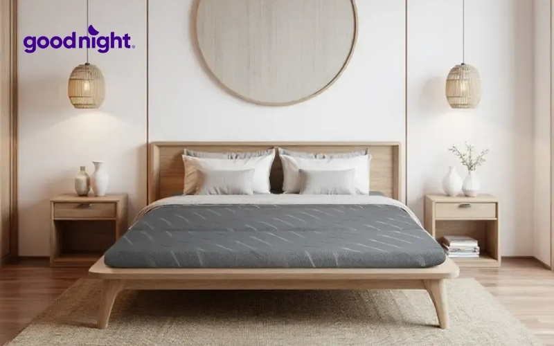Top 8 mẫu nệm gấp gọn, tiện lợi có giá thành hợp lý 3 Nệm foam Goodnight Akita