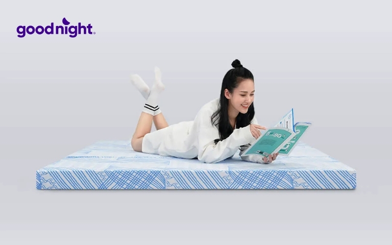 Top 8 mẫu nệm gấp gọn, tiện lợi có giá thành hợp lý 4 Nệm gấp 3 Kim Cương đa tầng Titanium