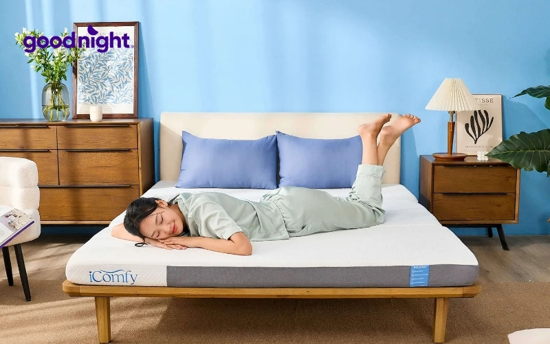 Top 8 mẫu nệm gấp gọn, tiện lợi có giá thành hợp lý 5 Nệm foam gấp 3 iComfy Fold 3.0