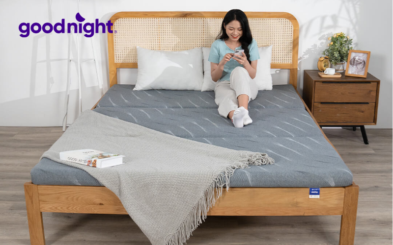 Giá nệm 1m2x1m8 (120x180) mới nhất trên thị trường 4 Chọn nệm có lớp áo vải cao cấp, đường may chắc chắn