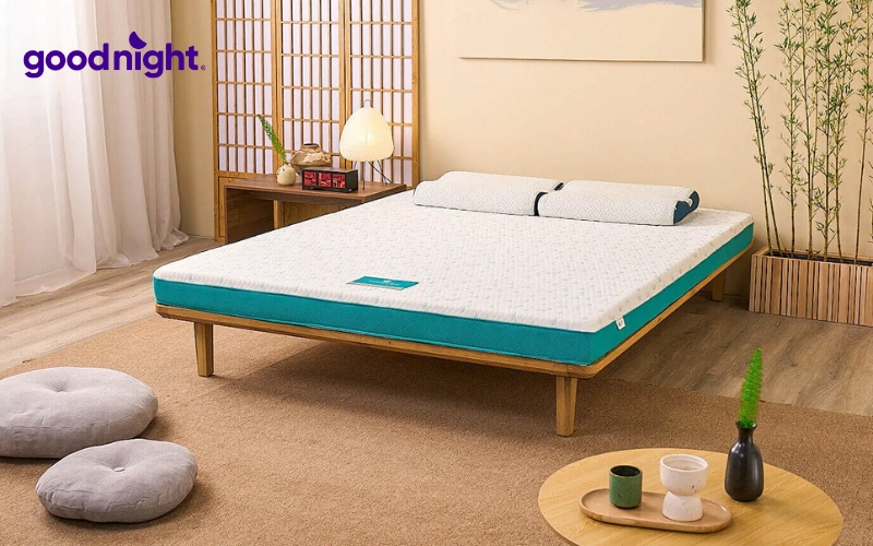 10 mẫu nệm 1m4 x 1m6 chất lượng - Phân loại, kinh nghiệm chọn mua 2 Kích thước vừa đủ cho một người nằm thoải mái, đồng thời giúp tiết kiệm diện tích phòng ngủ