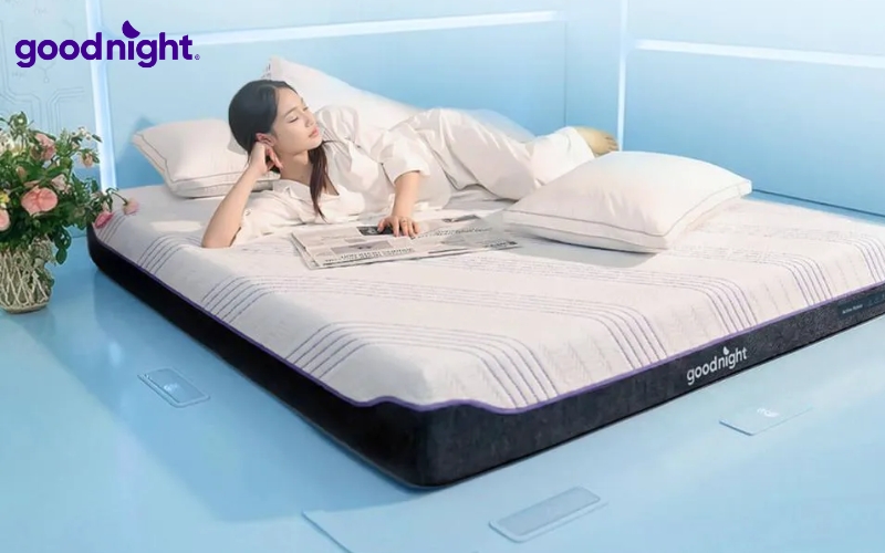 Nệm 1m4x1m8: Bảng giá, phân loại, bí quyết chọn mua 7 Nệm foam Kikoo Mát Lạnh Goodnight Active Hybrid